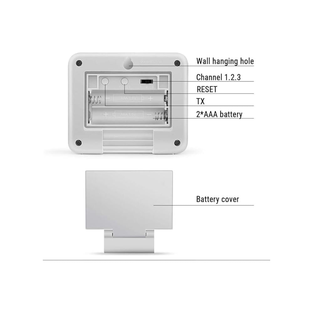 Termohigrómetro Transmisor Thermopro Tx 2 Sensor Remoto img #3