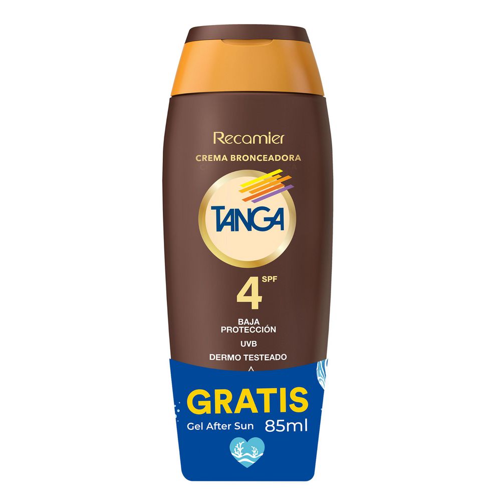 Bronceador TANGA en crema FPS4 + gel after sun (220  ml) img #1