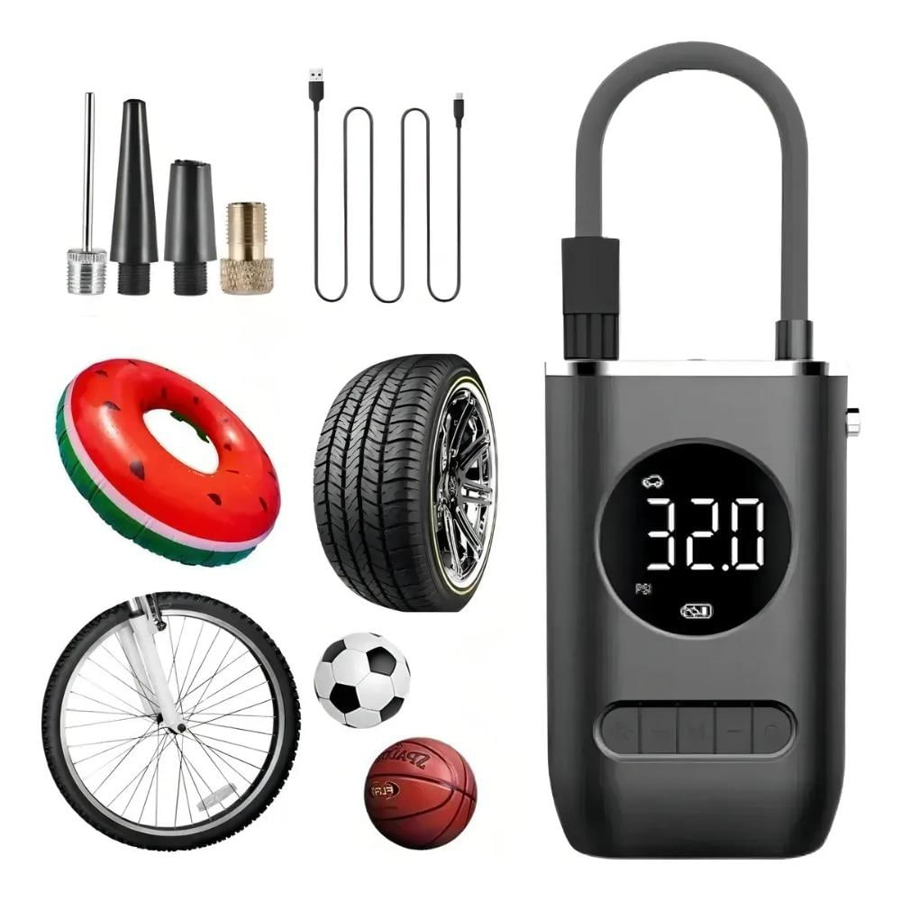 Compresor Mini Portátil Recargable Multiusos img #2