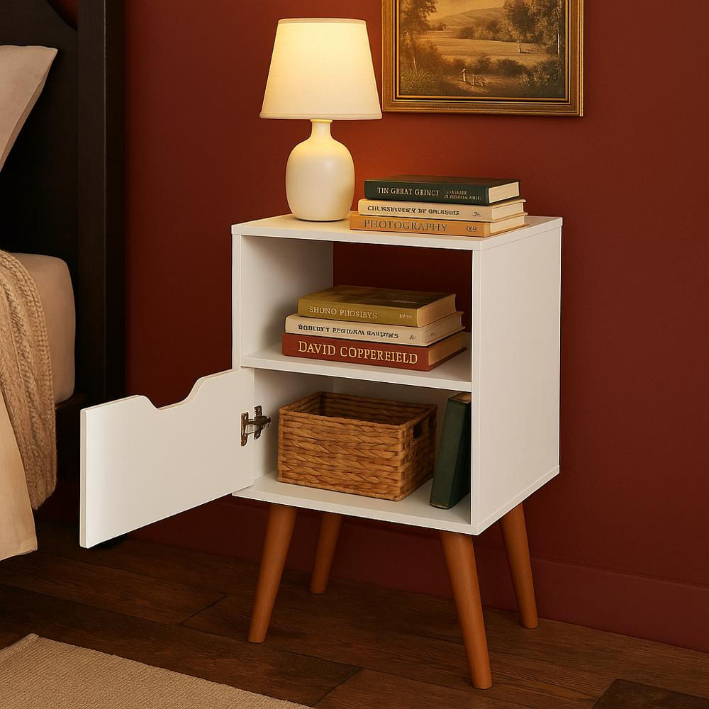 Mesa De Noche Essen Blanco img #3