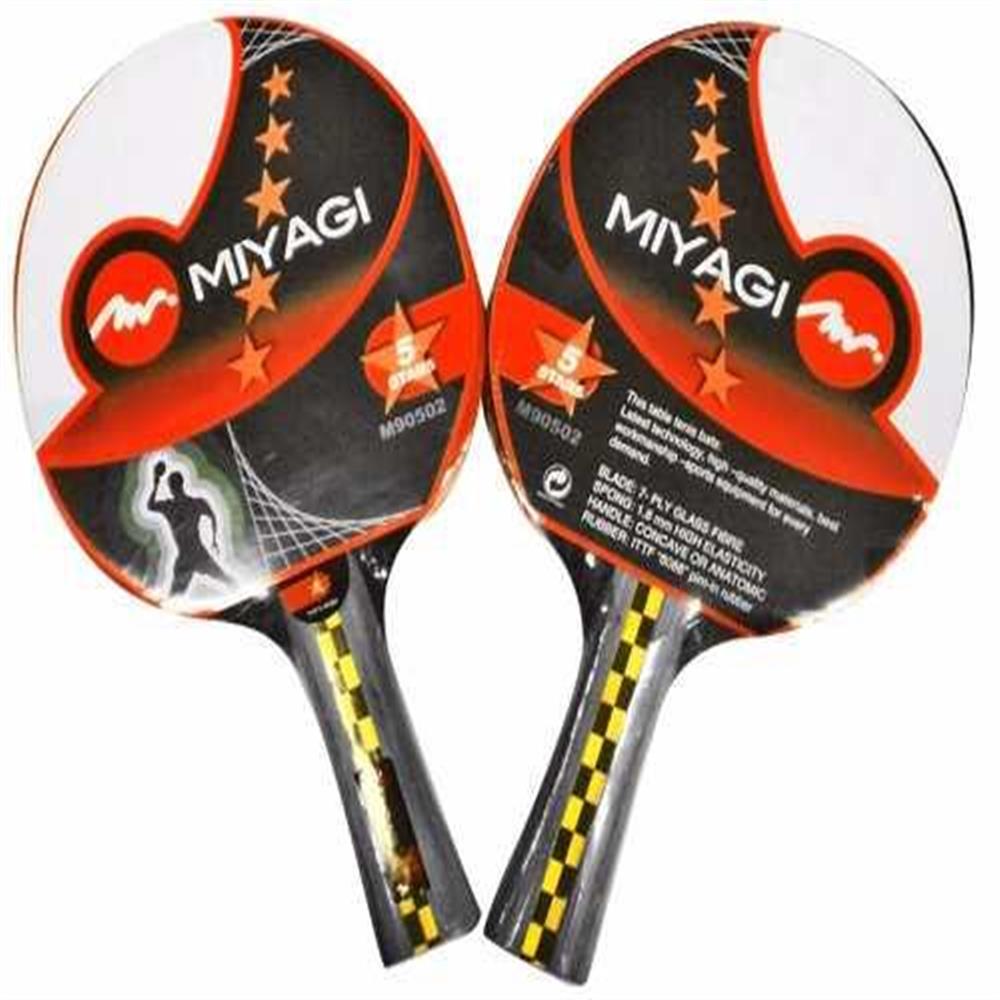 inferencia emparedado bolsillo Raquetas De Ping Pong Miyagi 5 Estrellas | Éxito - exito.com