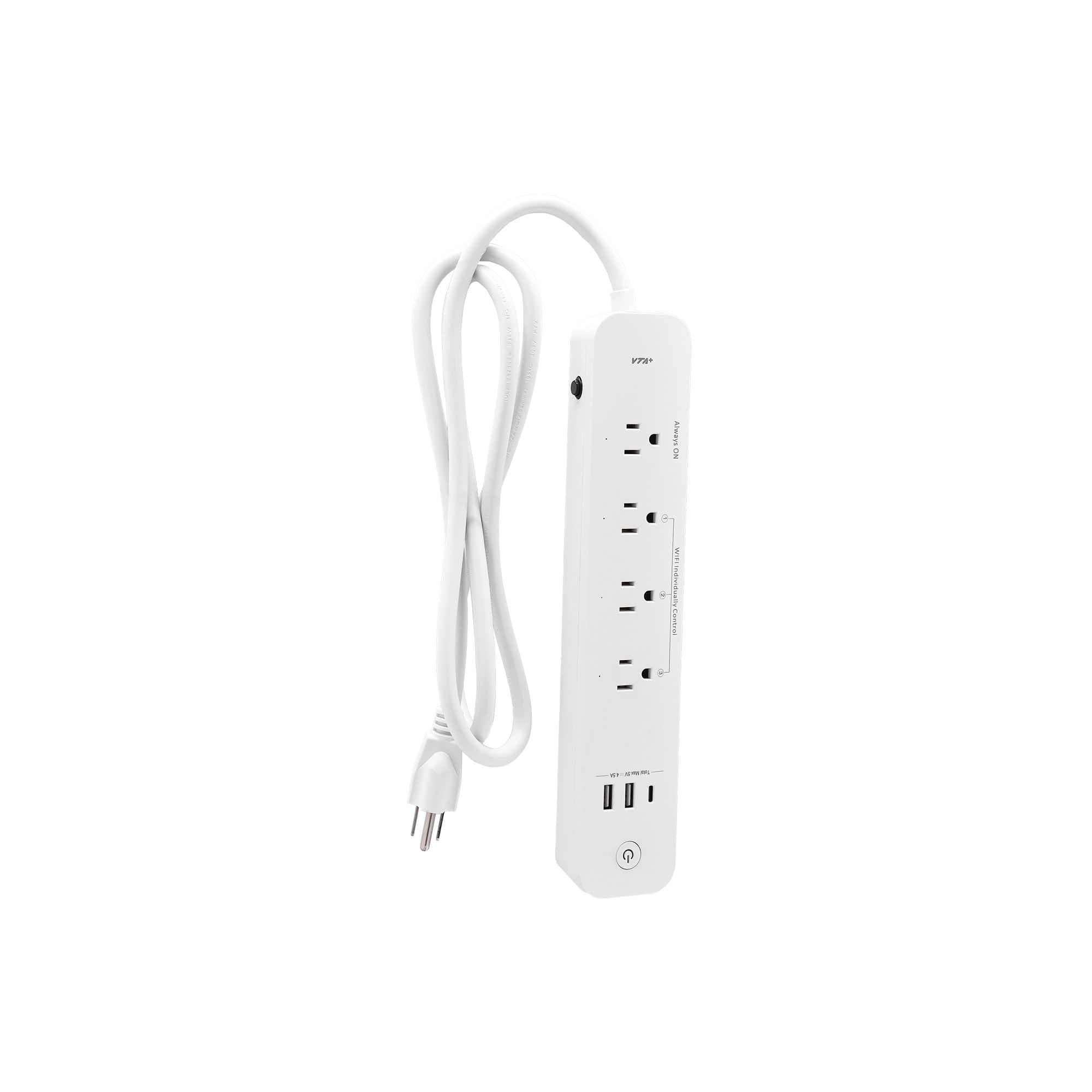 Multitoma 4 Salidas + 2 USB + Tipo C VTA+ Smart Home img #1