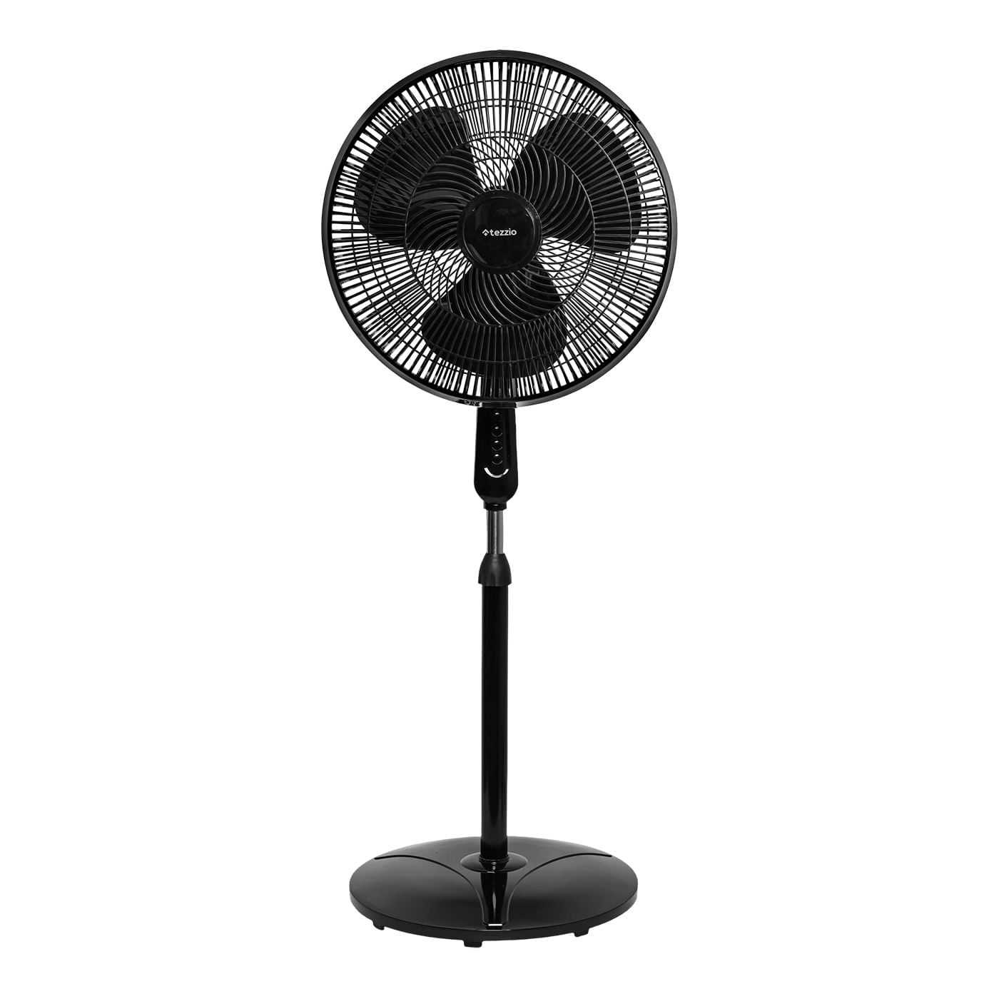 Ventilador de Pedestal 16” Tri Aspa Tezzio – 6 Aspas, 3 Velocidades, Oscilación Silenciosa img #1
