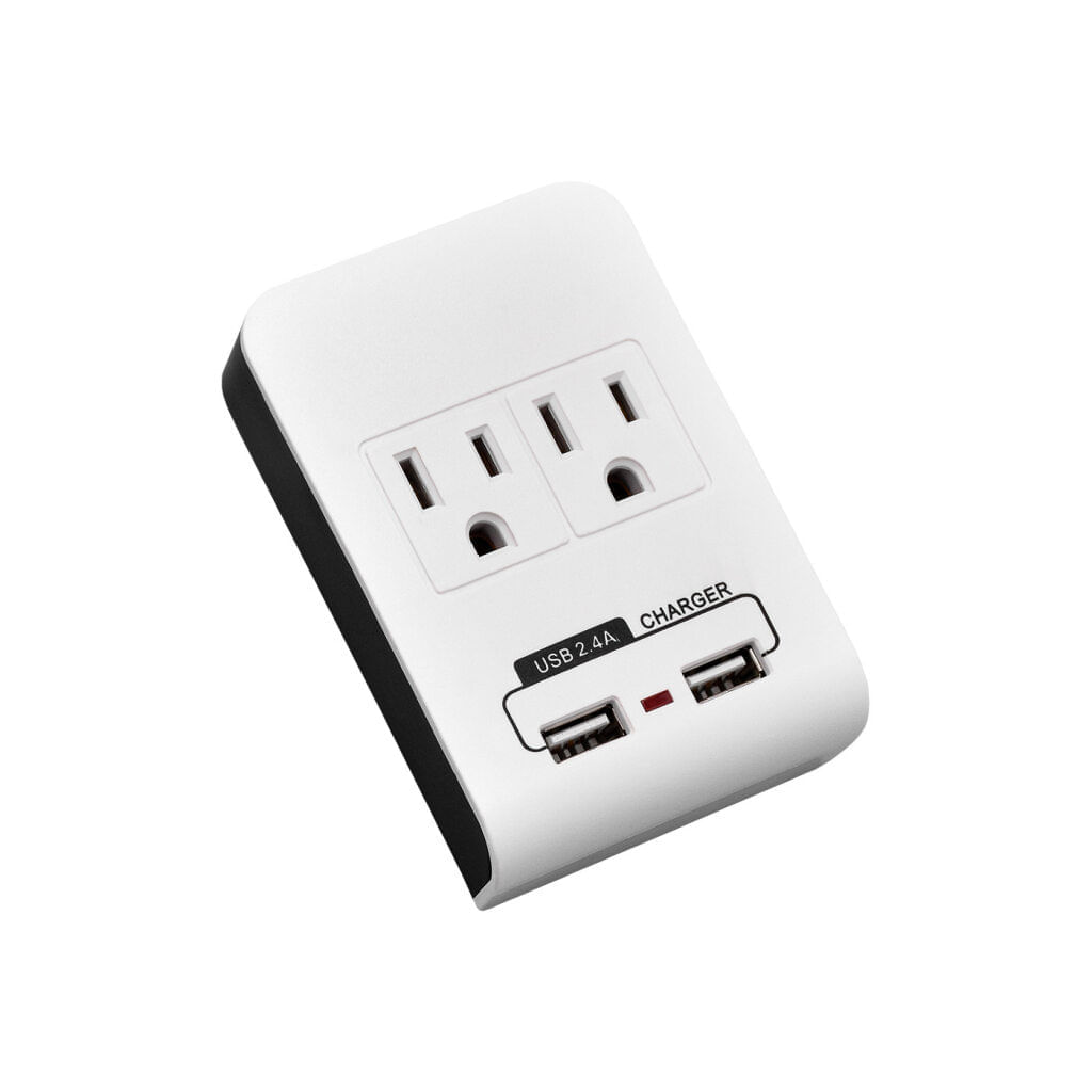 Multitoma Pared Ferrenovo De 2 Salidas y 2 Puertos USB img #5