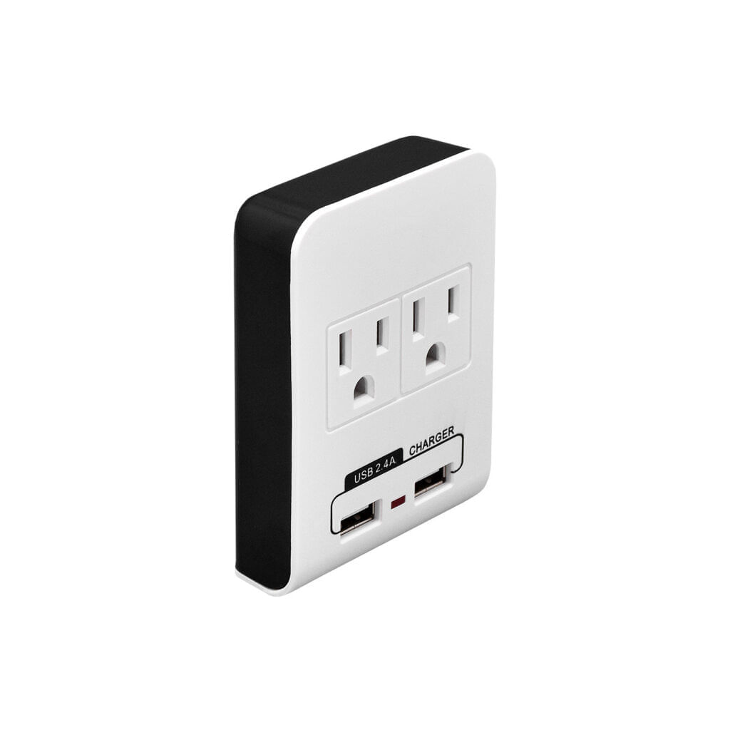 Multitoma Pared Ferrenovo De 2 Salidas y 2 Puertos USB img #6