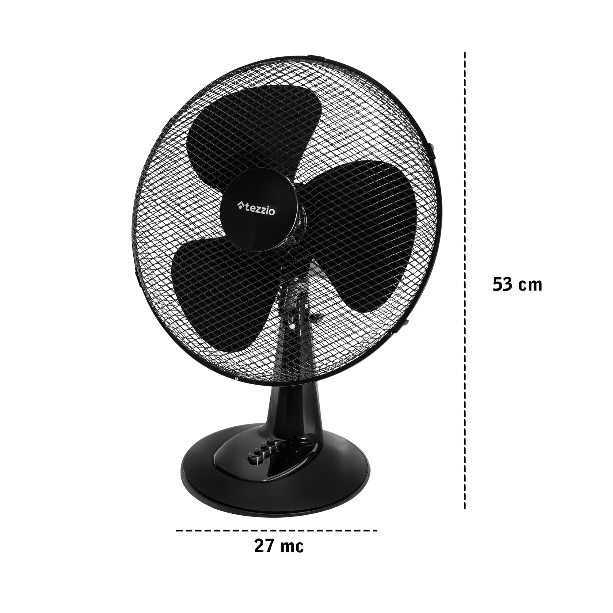 Ventilador de Mesa Tezzio 16” con Oscilación y 3 Velocidades img #5