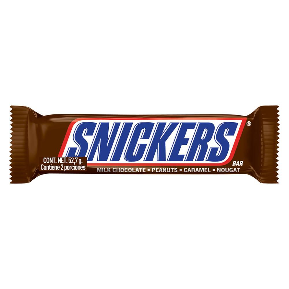 Chocolatina SNICKERS chocolate singles (52.7  gr) img #1