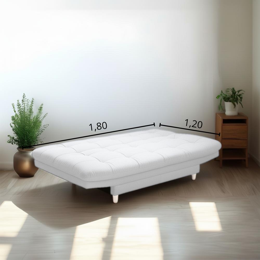 Sofa Cama Click Clack Blanco img #4
