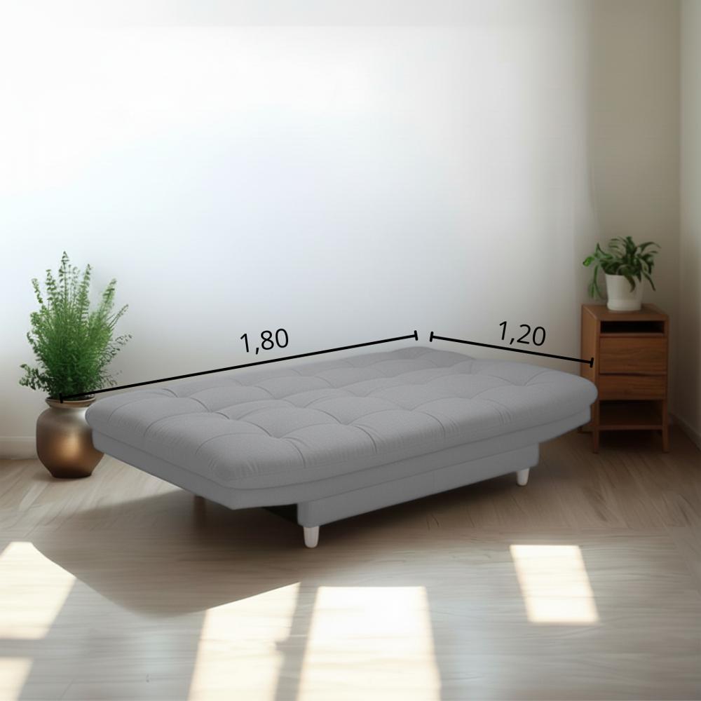 Sofa Cama Click Clack Plata img #4