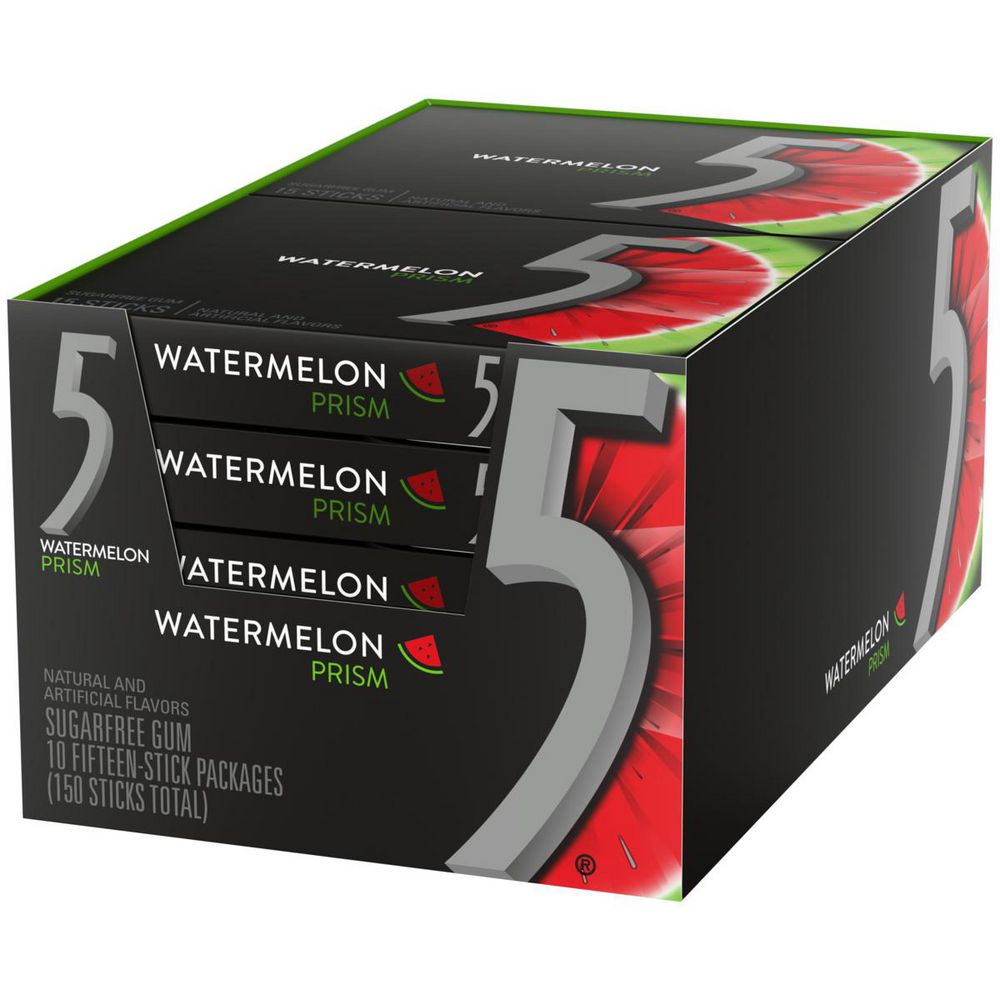 Chicles FIVE sabor a sandía (410  gr) img #1