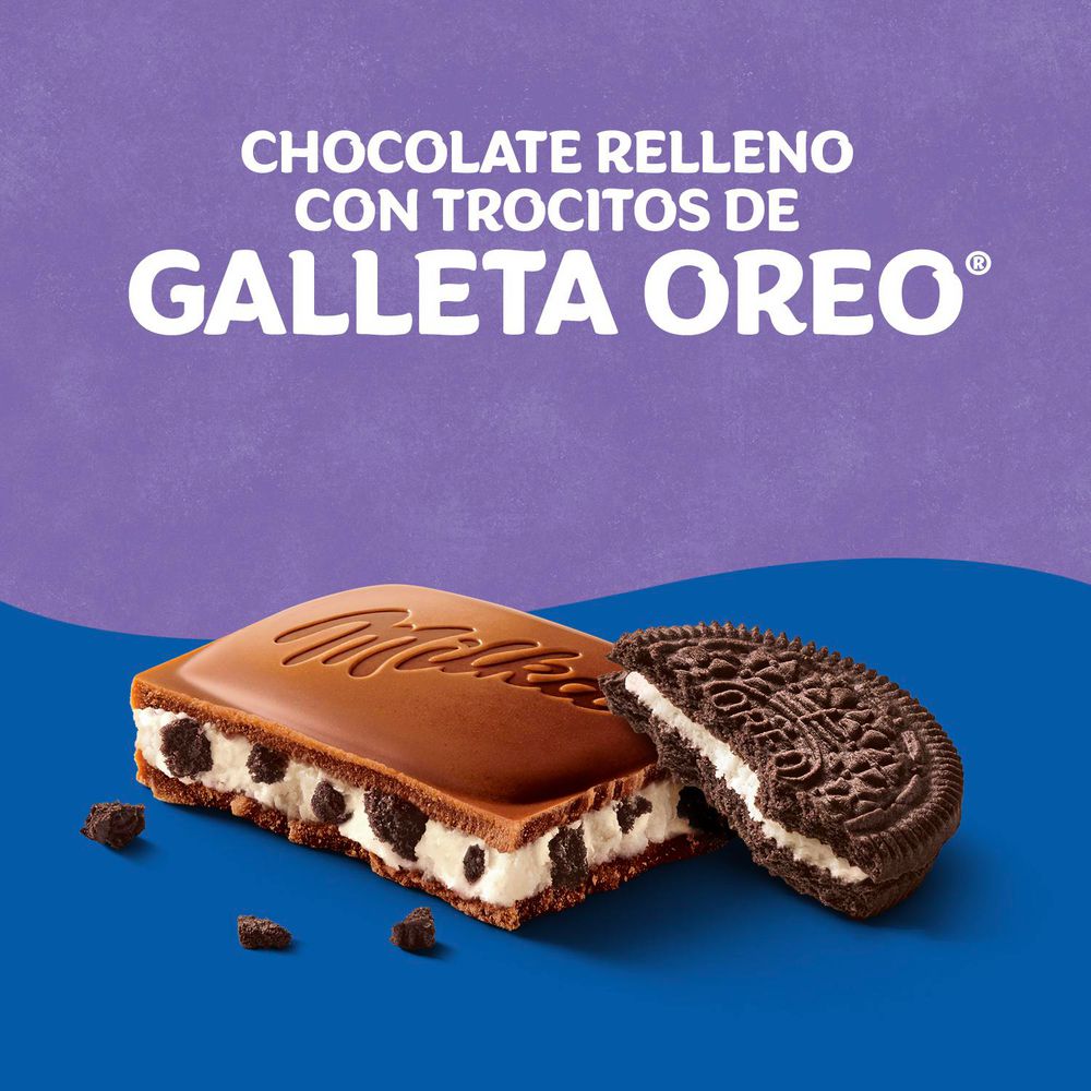 Chocolates MILKA rellenos con oreo (100  gr) img #2