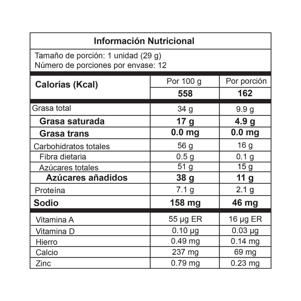 Chocolatina JET sabor fresas con crema (348  gr) img #3