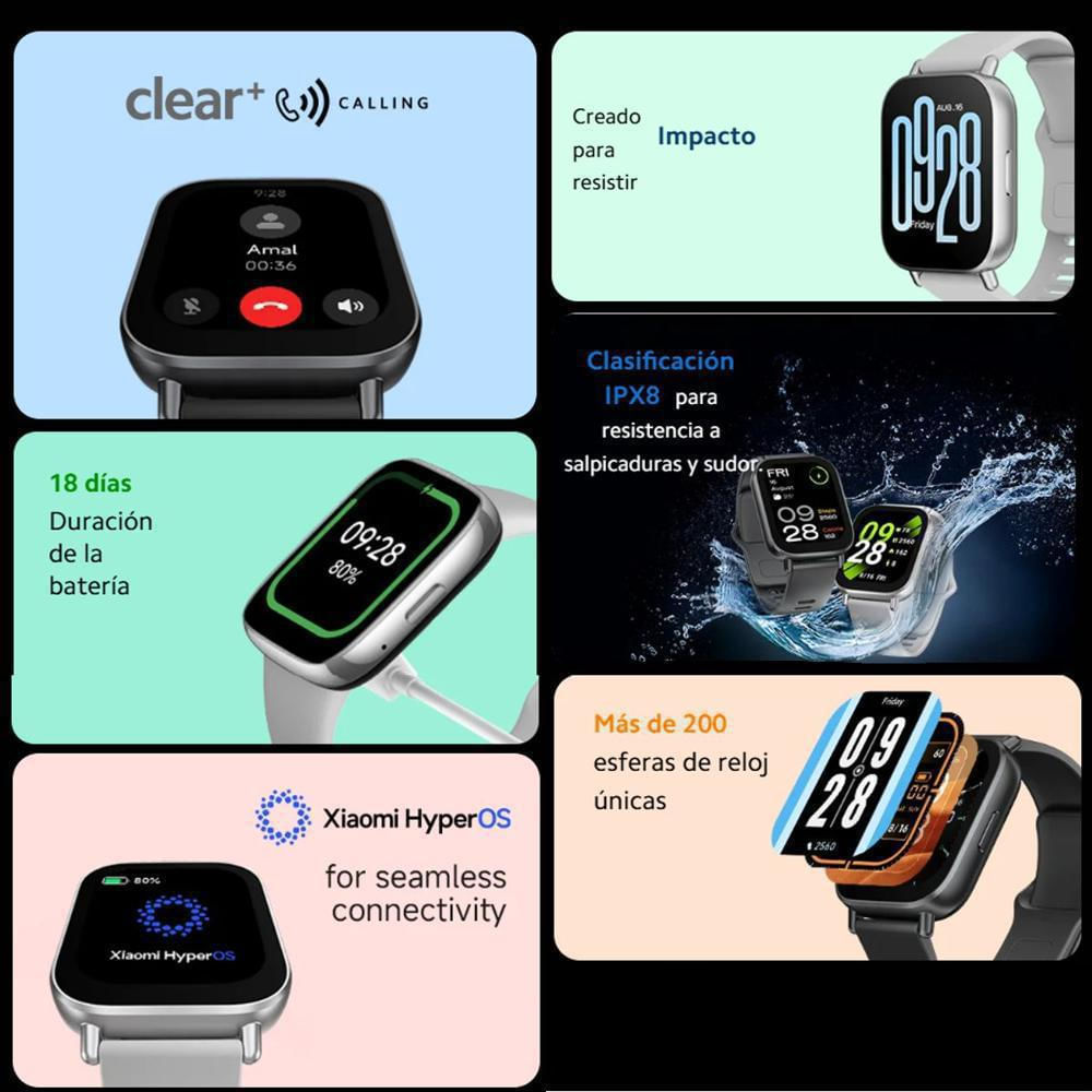 Xiaomi Redmi Watch 5 Active Negro img #3