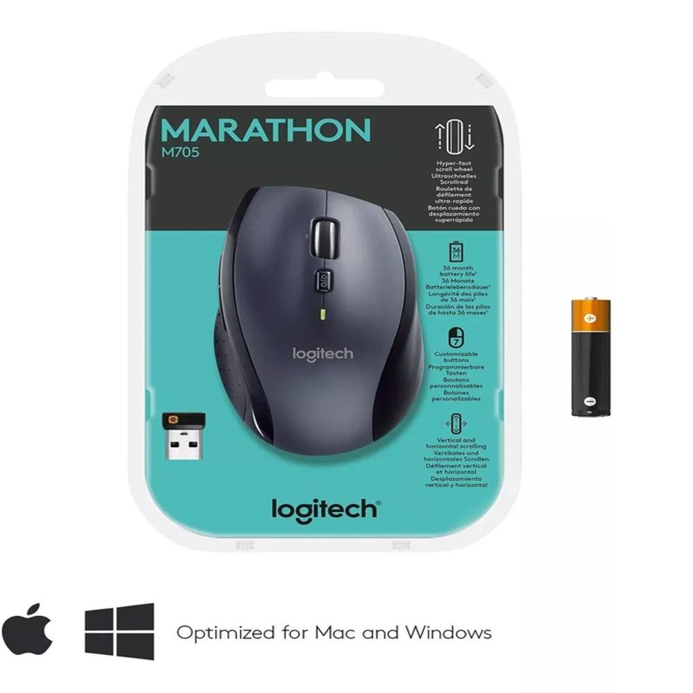 Mouse Logitech M705 Marathon Inalámbrico img #3