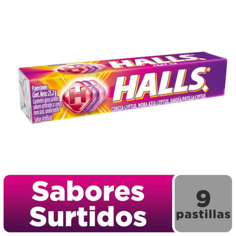 Caramelos HALLS sabores surtidos (25.2  gr) img #1