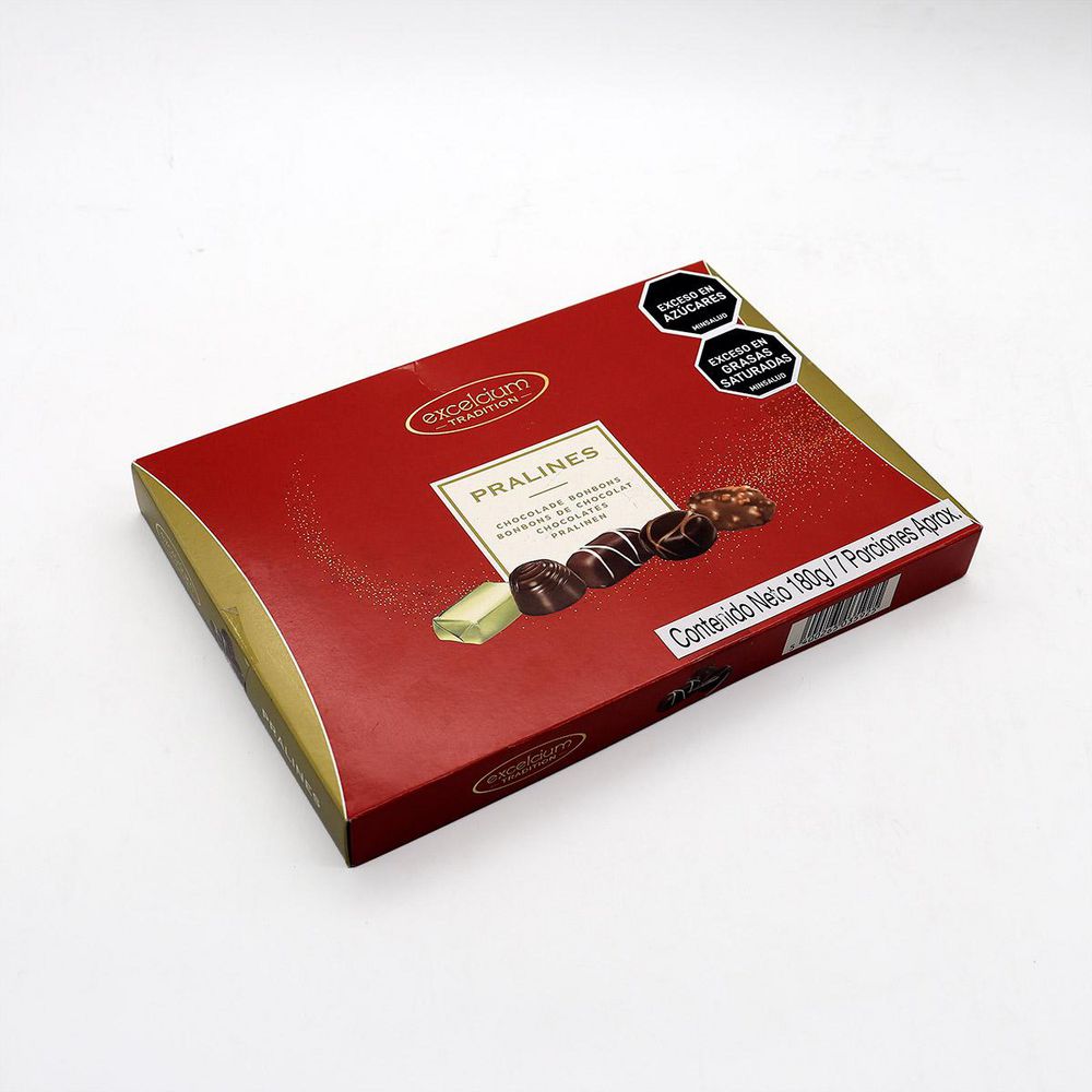 Bombones de chocolate EXCELCIUM pralines rellenos (180  gr) img #3