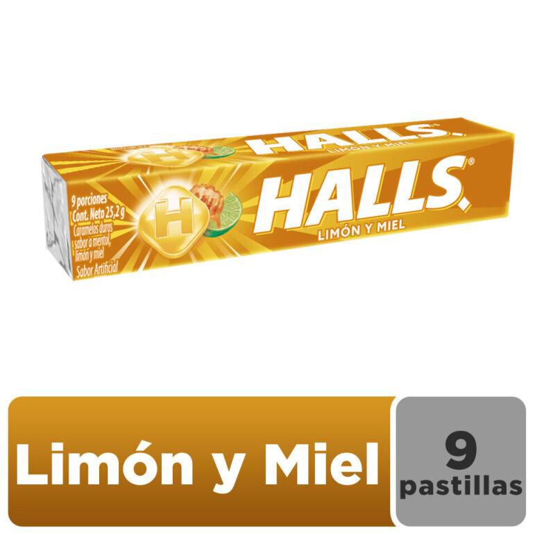 Caramelos HALLS sabores miel y limón (25.2  gr) img #1