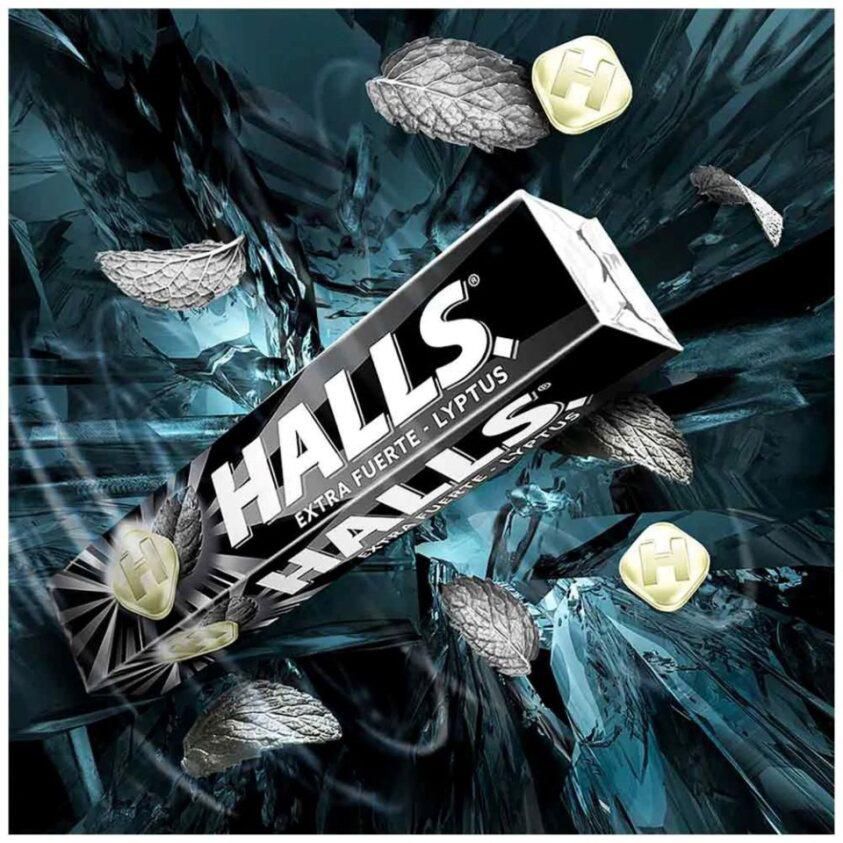 Caramelos HALLS duro extra fuerte mentol eucalipto (297  gr) img #2