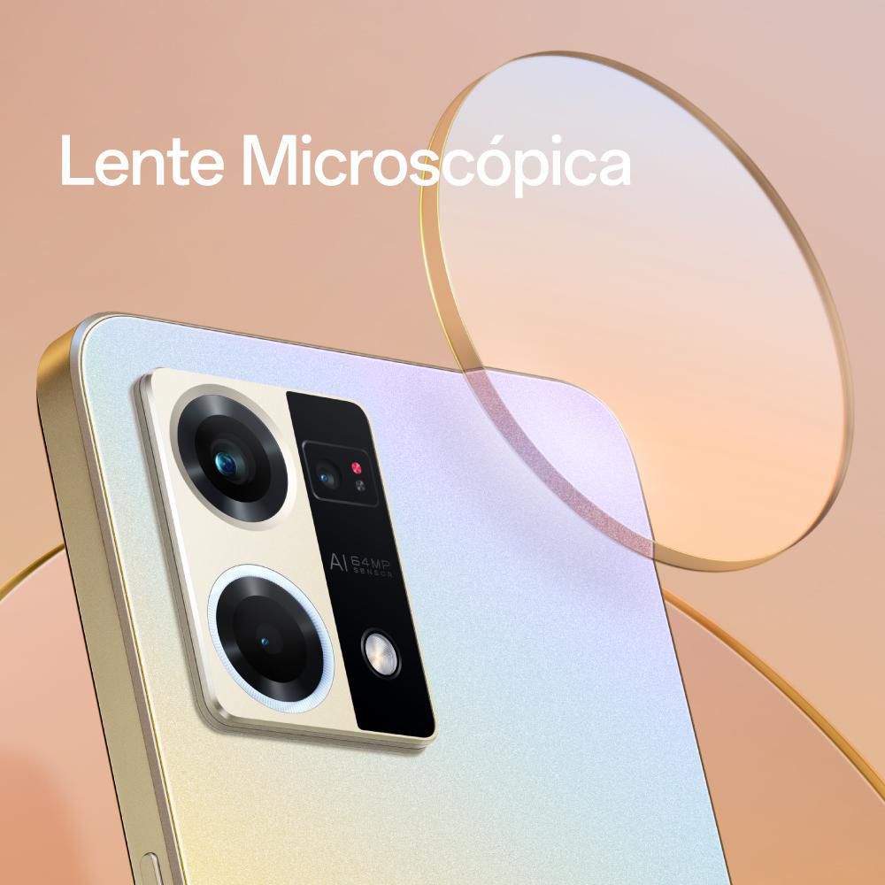 Celular OPPO Reno 7 256 GB 8 GB RAM Dorado img #6