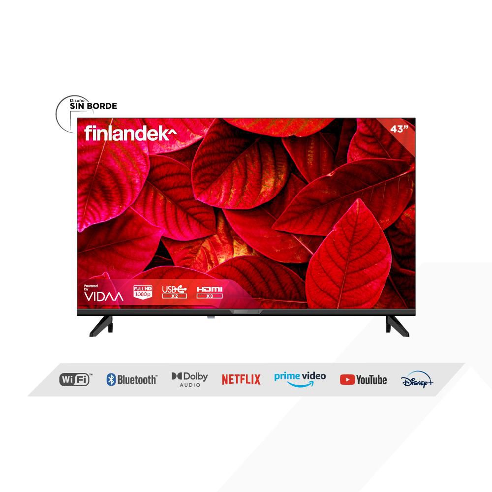 Televisor FINLANDEK 43 pulgadas LED Fhd Smart TV FILED4301IV img #2