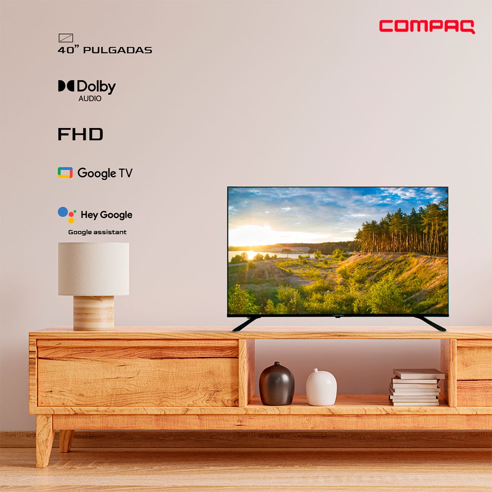Televisor COMPAQ 40 pulgadas LED Fhd Smart TV QLG40EFHD img #3
