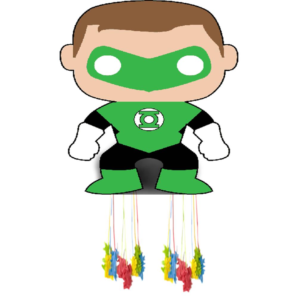 Piñatas Linterna Verde img #1
