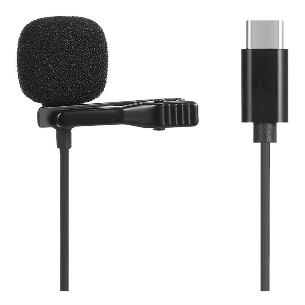 Micrófono Solapa Lavalier Android Celular Computador Tipo C img #1