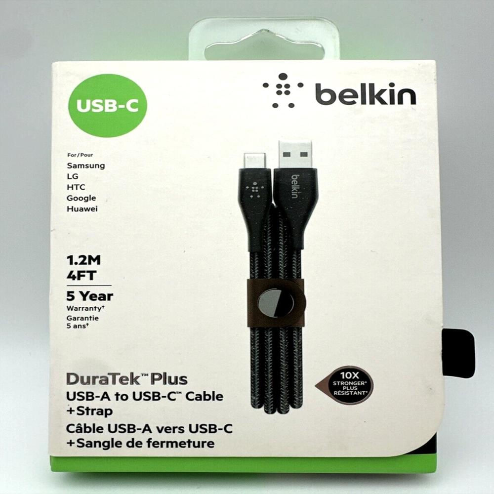 Cable Usb A Usb C 1.2M Negro Thunderbold 3 img #1