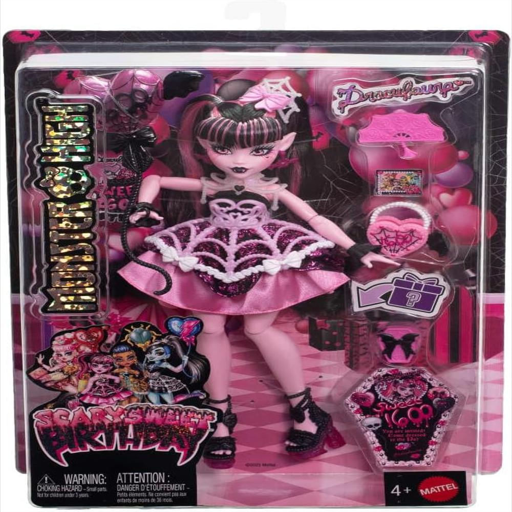 Monster High Muñeca Draculaura De Cumpleaños img #1