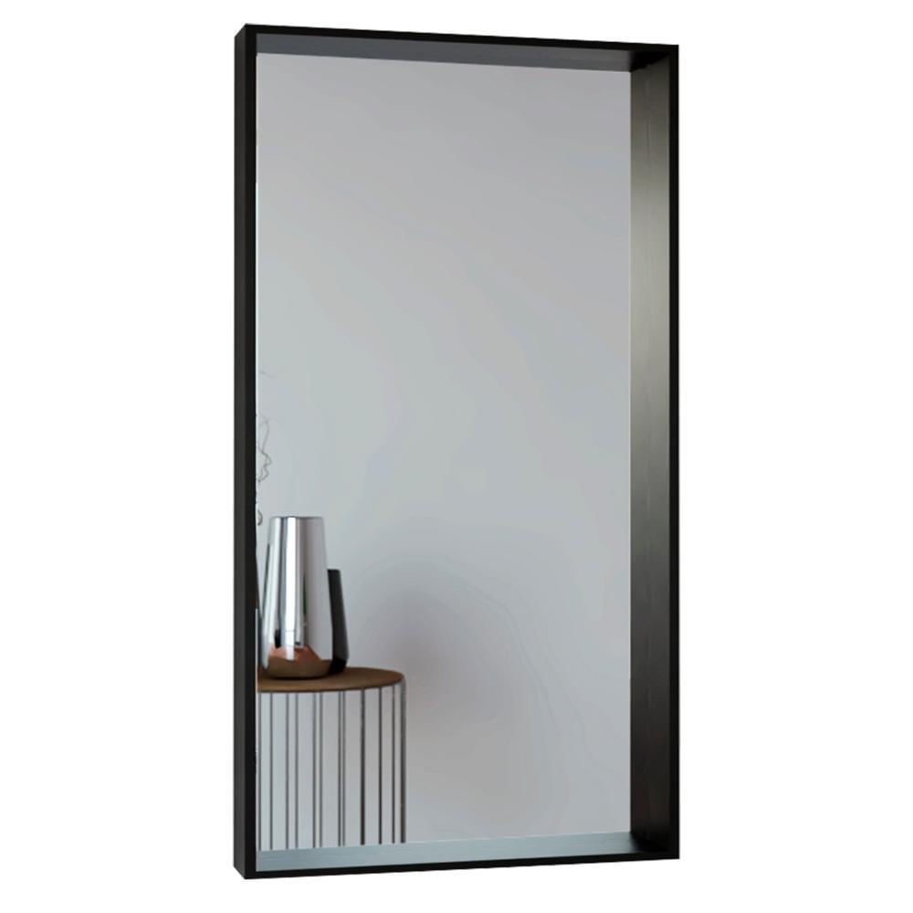 Espejo Rectangular Trento, Con Marco En Madera img #1
