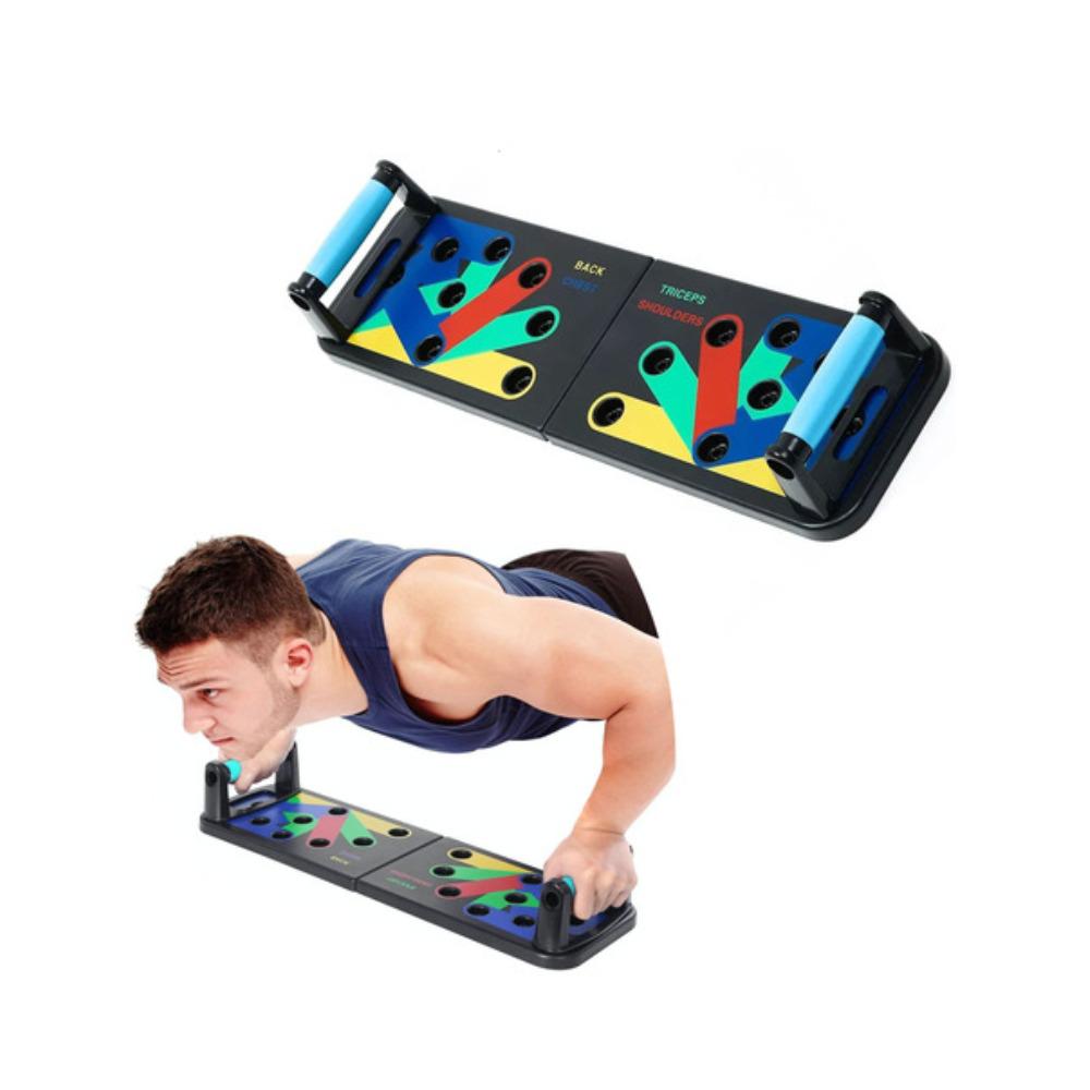 Tabla Flexiones Multifunción Plegable Negro img #2