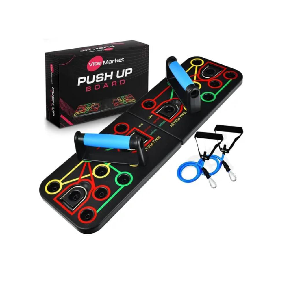 Tabla Flexiones Multifunción Plegable Negro img #3