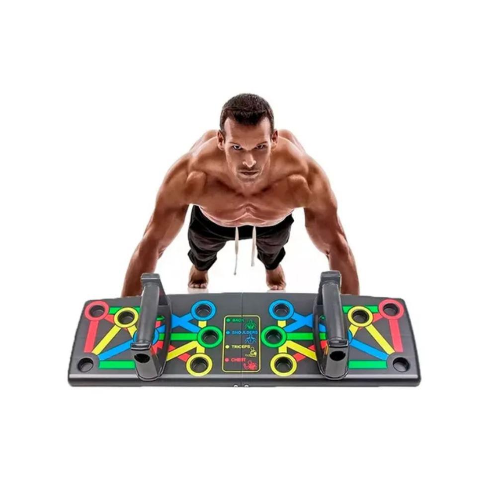 Tabla Flexiones Multifunción Plegable Negro img #4