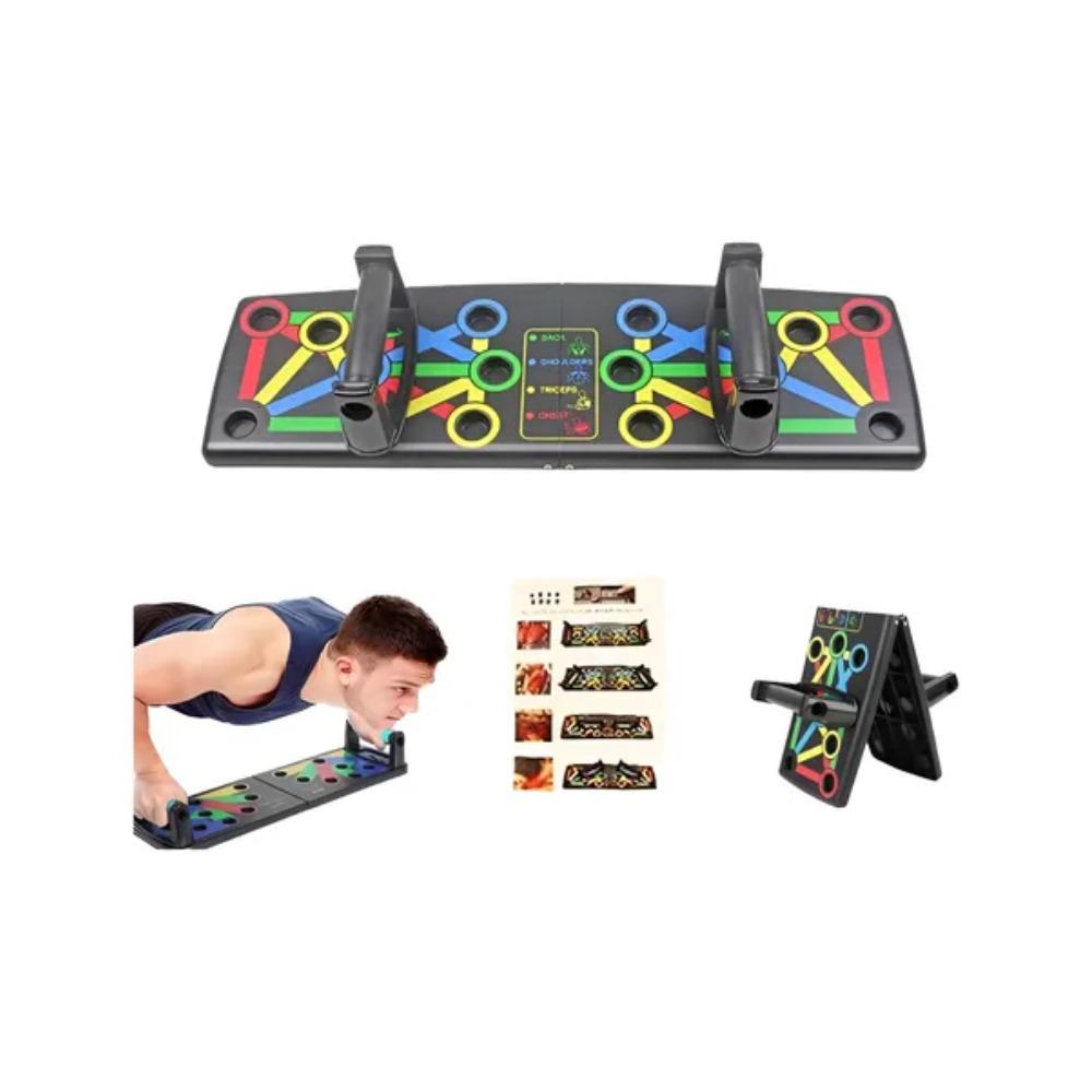 Tabla Flexiones Multifunción Plegable Negro img #5