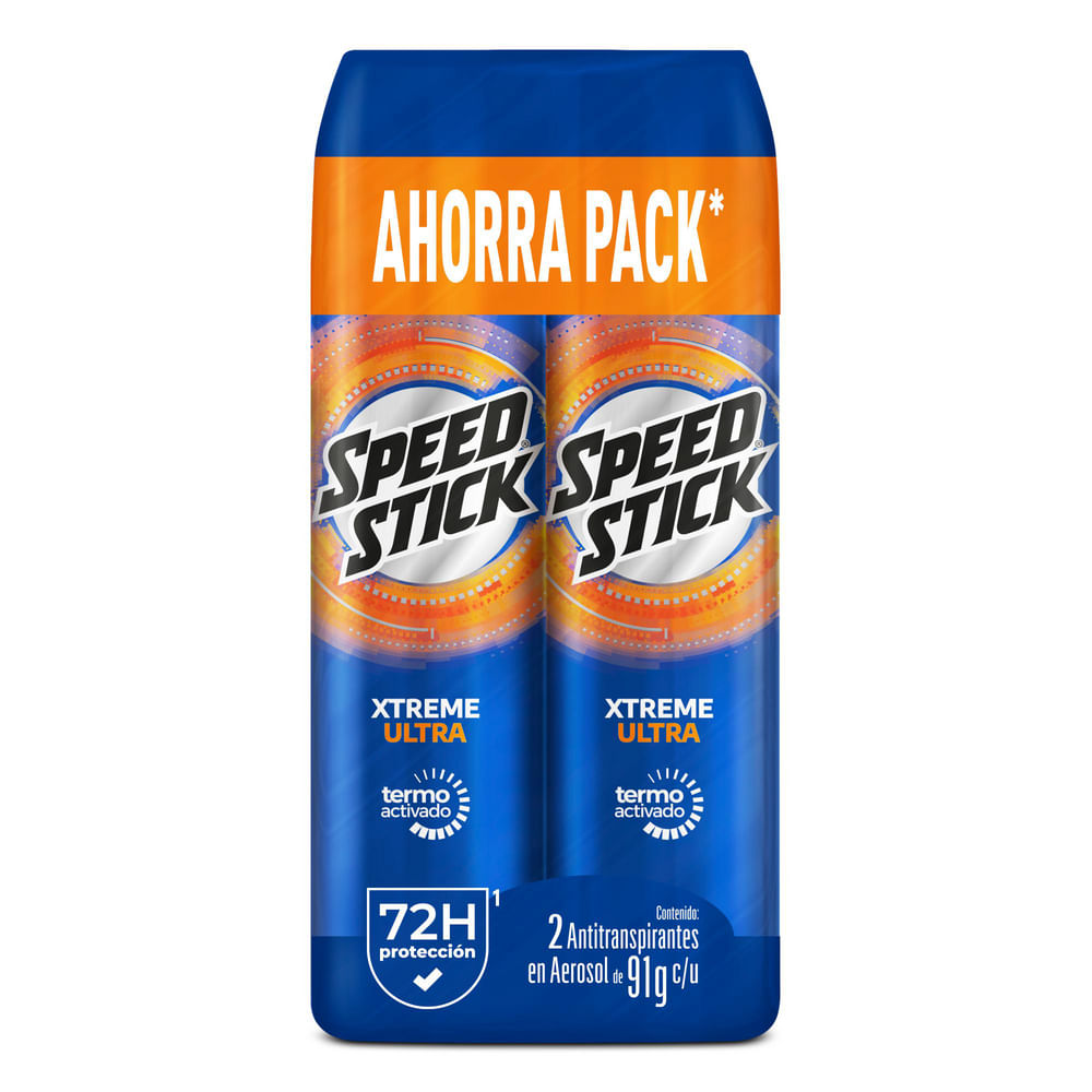 Combo Jabon Protex Men x3+Desodorante Speed Stick Spray x2 img #2