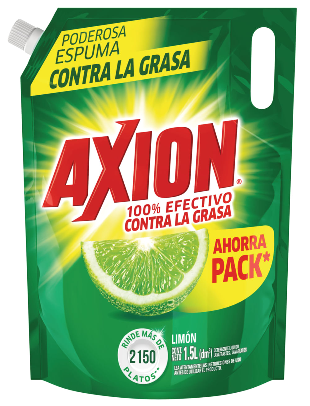 Combo Limpiador Ajax 2L+Lavaplatos Axion 1.5L+Suavizante Suavitel x2 img #3