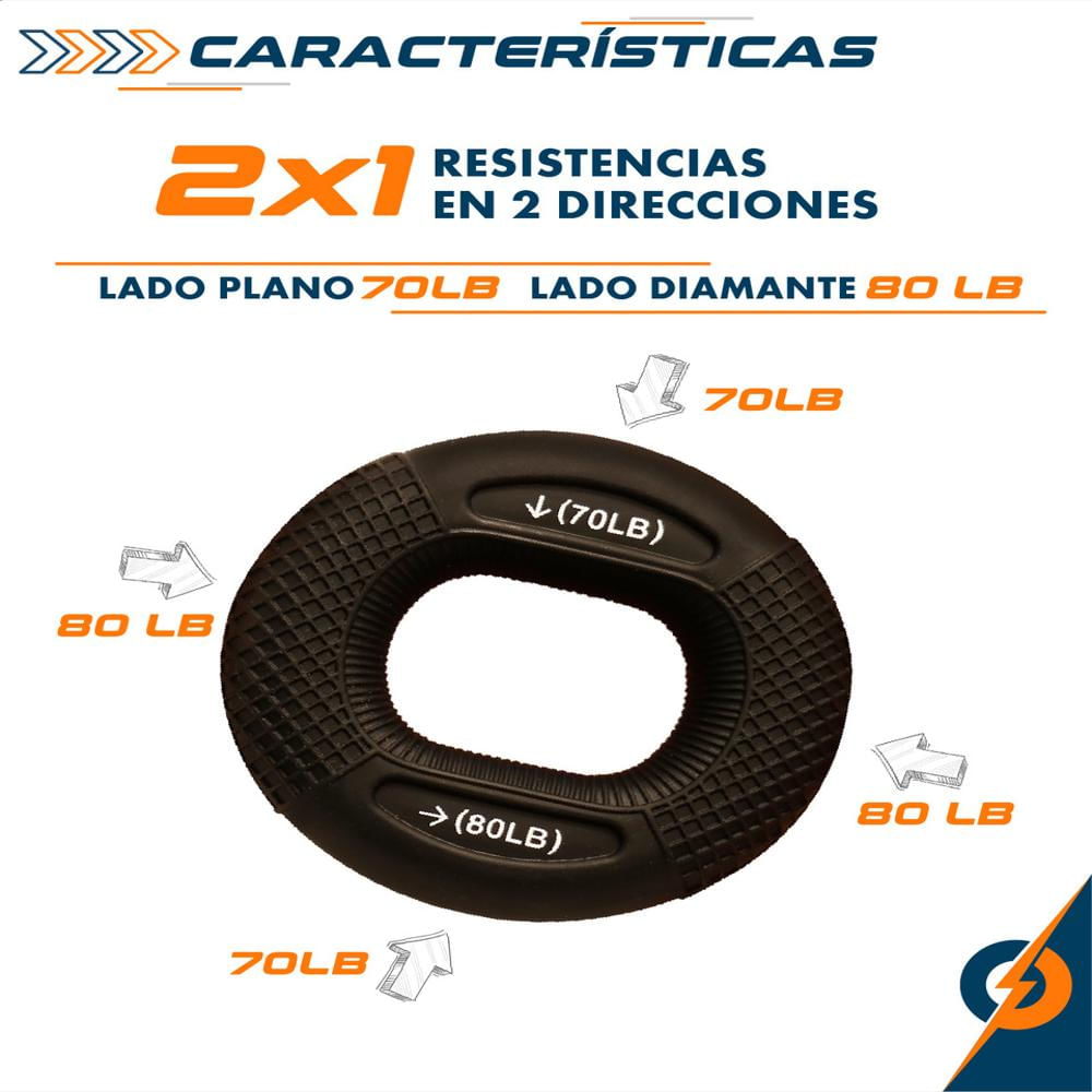 Hand Grip Ejercitador De Antebrazo & Mano img #4