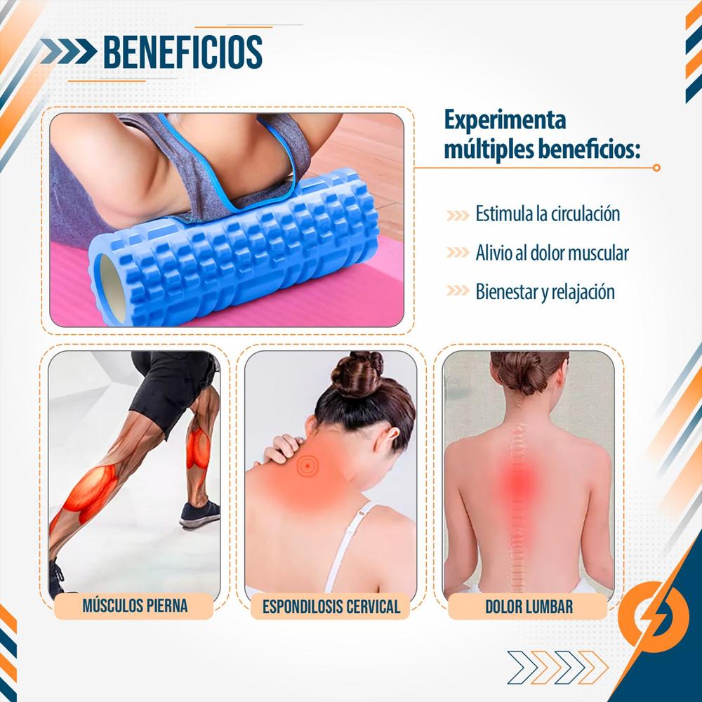 Foam Roller Rodillo Masajeador img #4