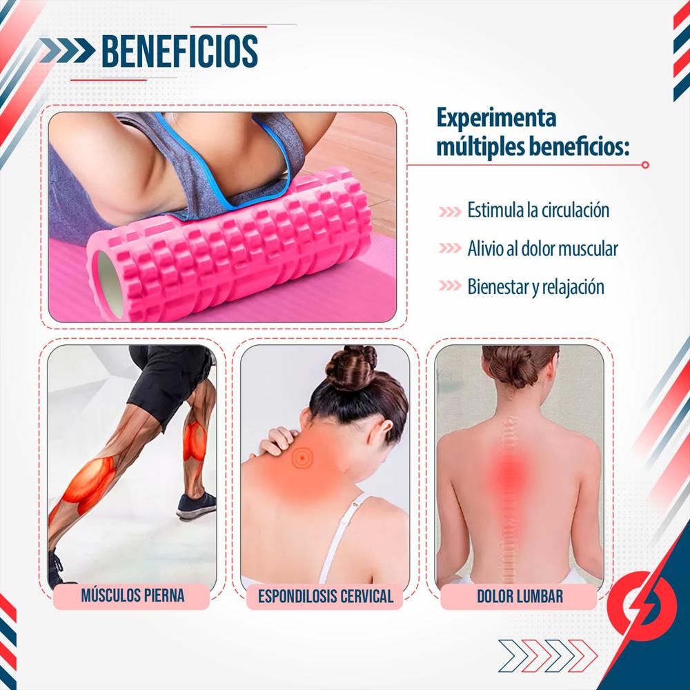 Foam Roller Rodillo Masajeador img #4