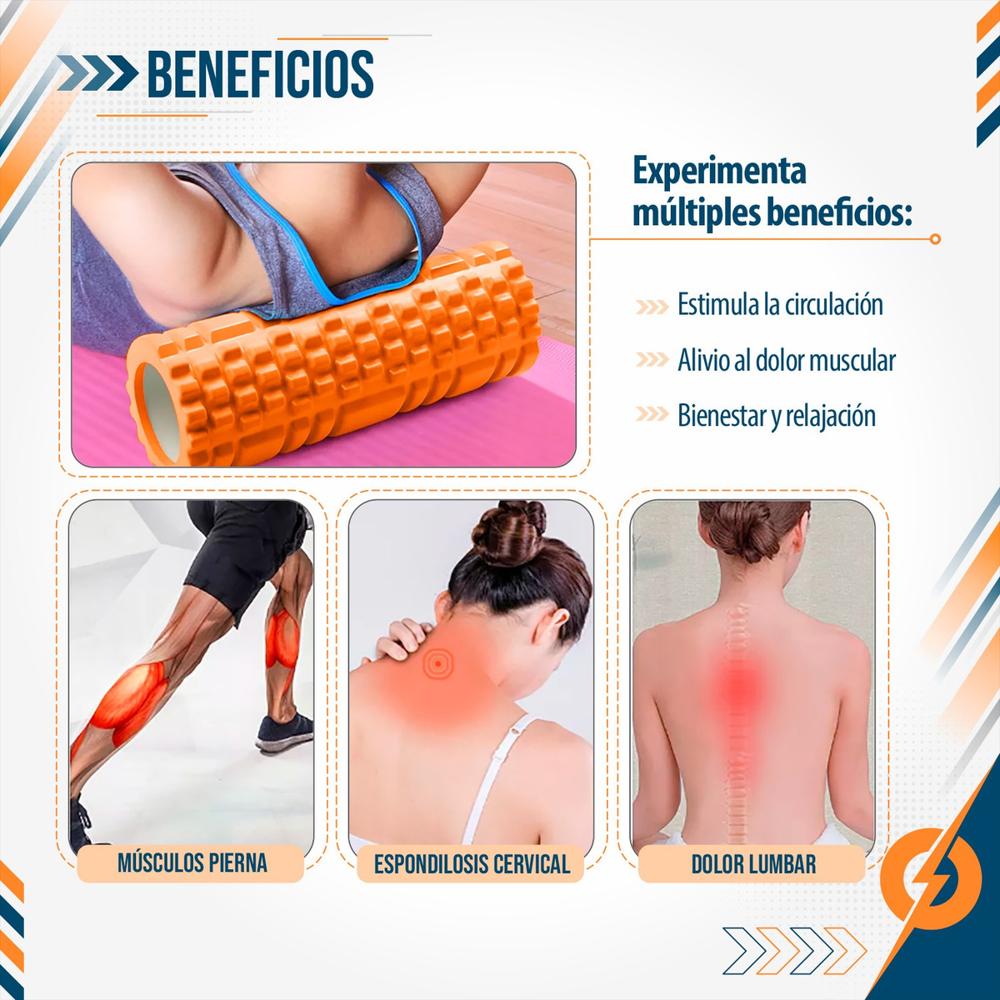Foam Roller Rodillo Masajeador img #4