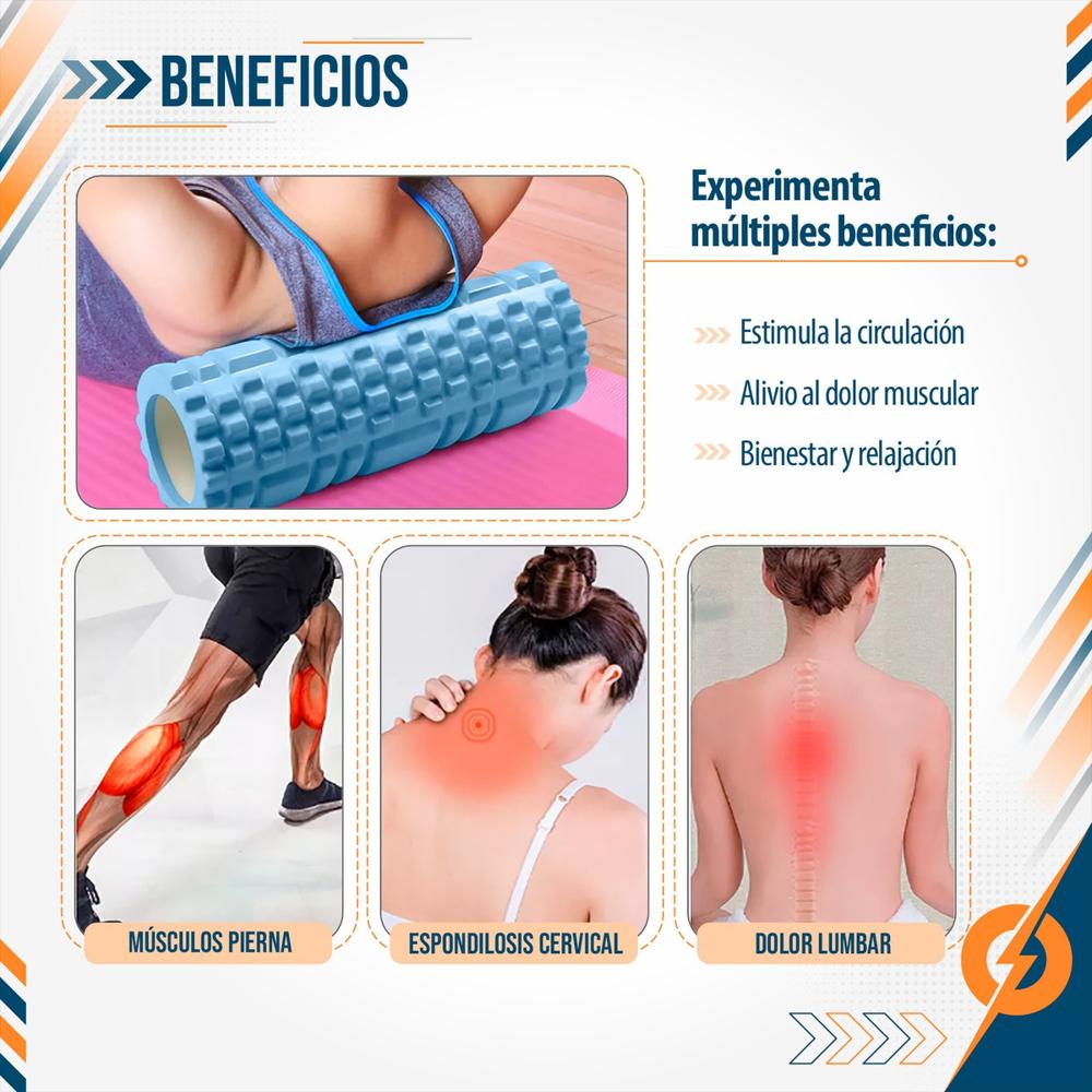 Foam Roller Rodillo Masajeador img #4