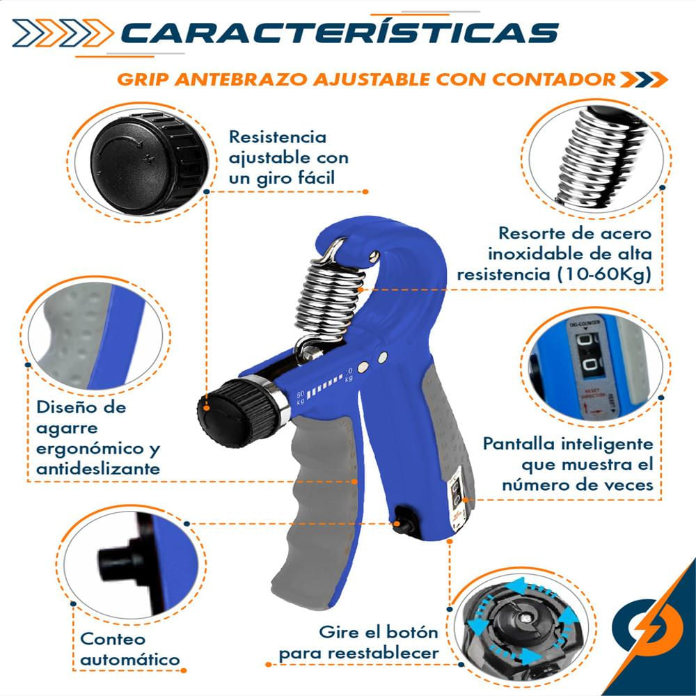 Ejercitadores Hand Grip De Mano & Muñeca img #5
