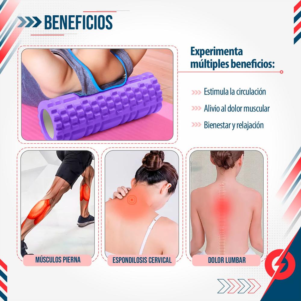 Foam Roller Rodillo Masajeador img #4