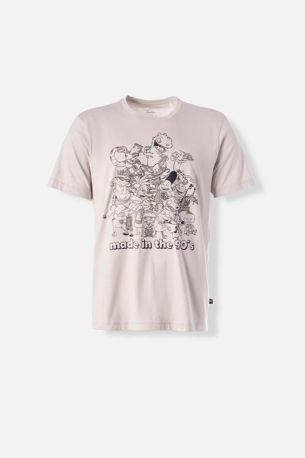 Camiseta Hombre Nickelodeon Ren & Stimpy 90s - Algodón Y Poliéster, Ajuste Relajado