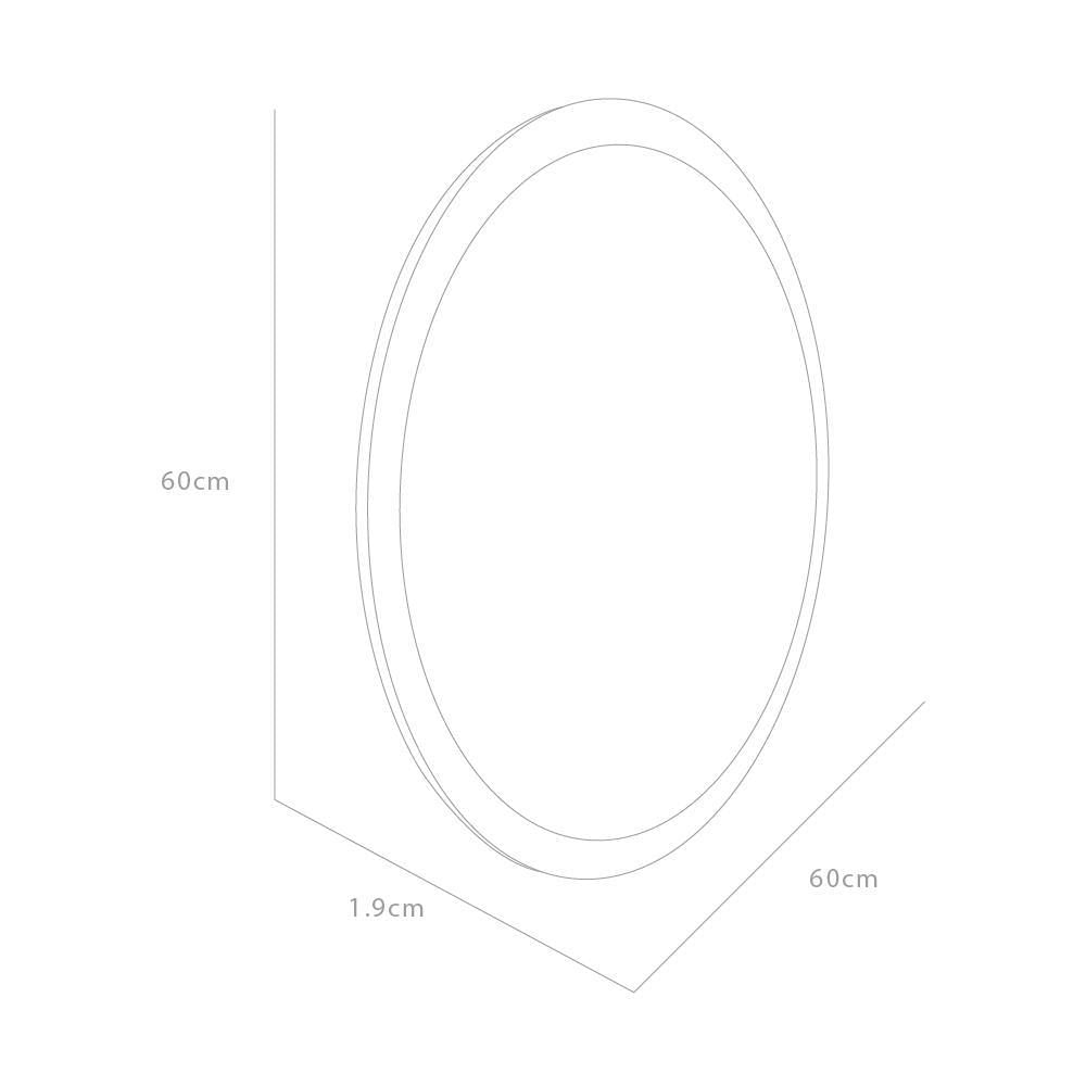 Espejo Circular Tipo Ary 60 img #5