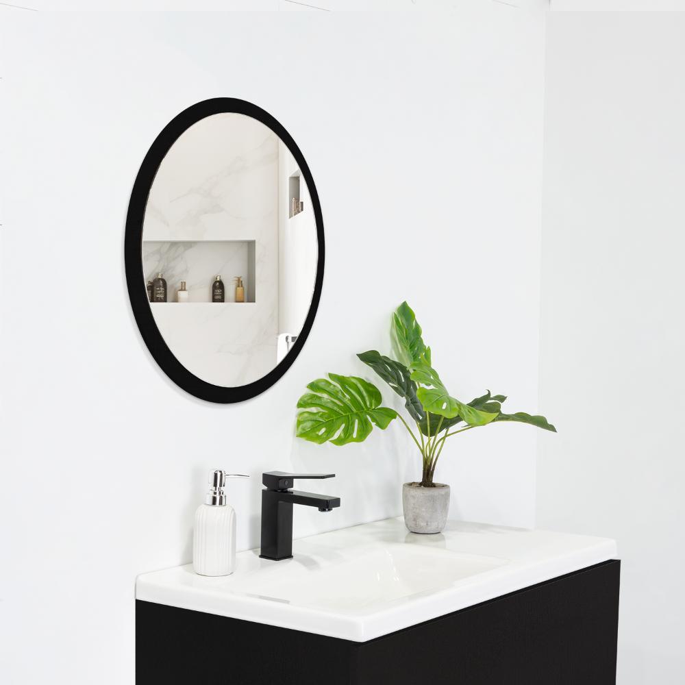 Espejo Circular Eli 60, Negro img #1
