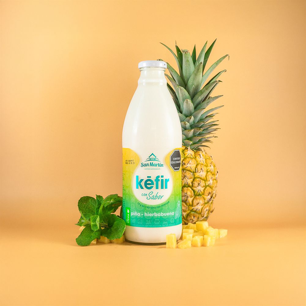 Kéfir SAN MARTIN piña hierbabuena (962  ml) img #4