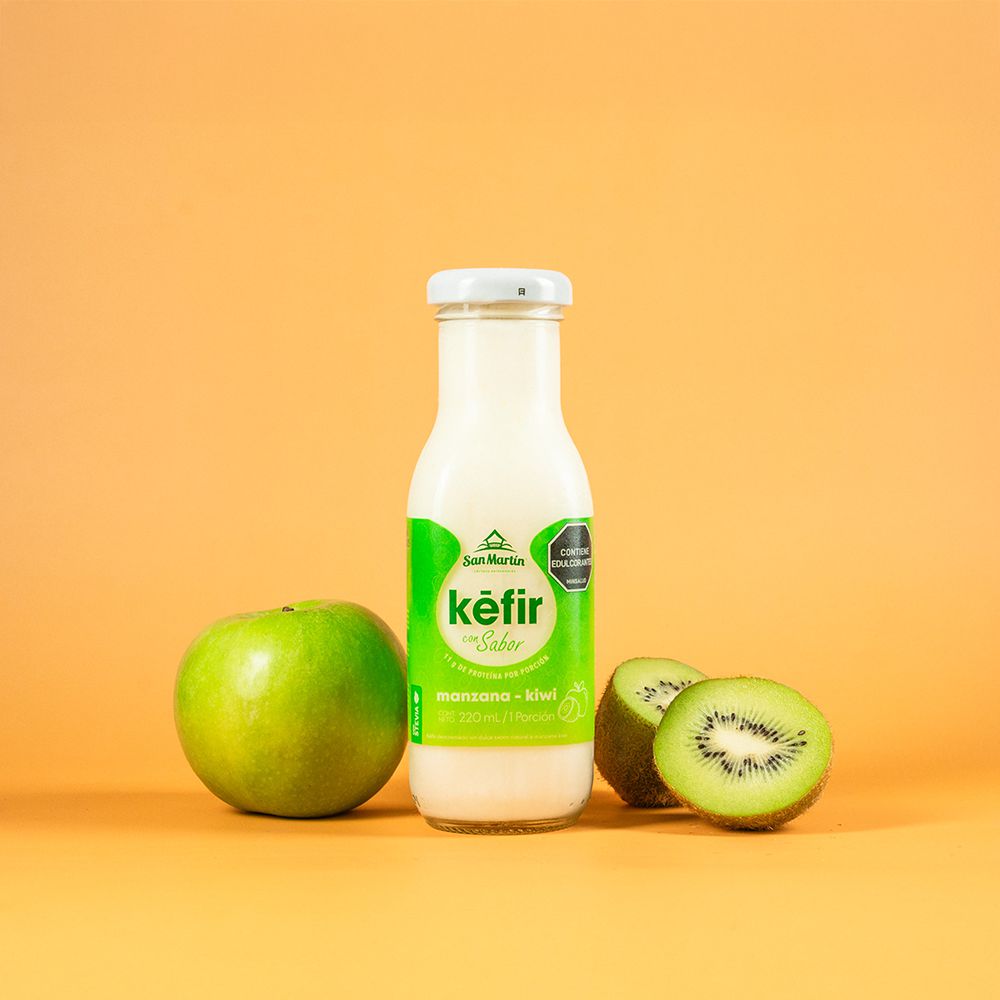 Kéfir SAN MARTIN manzana kiwi (220  ml) img #4