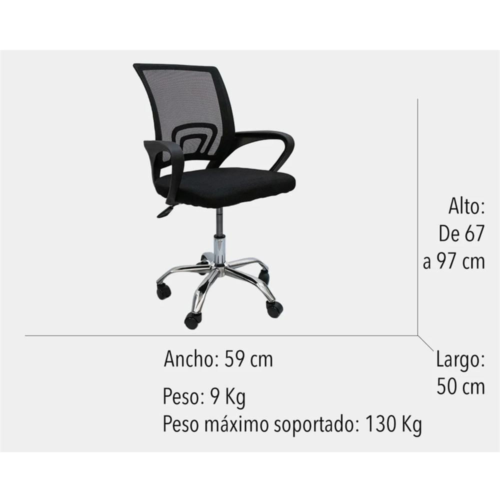 Silla Ejecutiva Reclinable Malla img #2