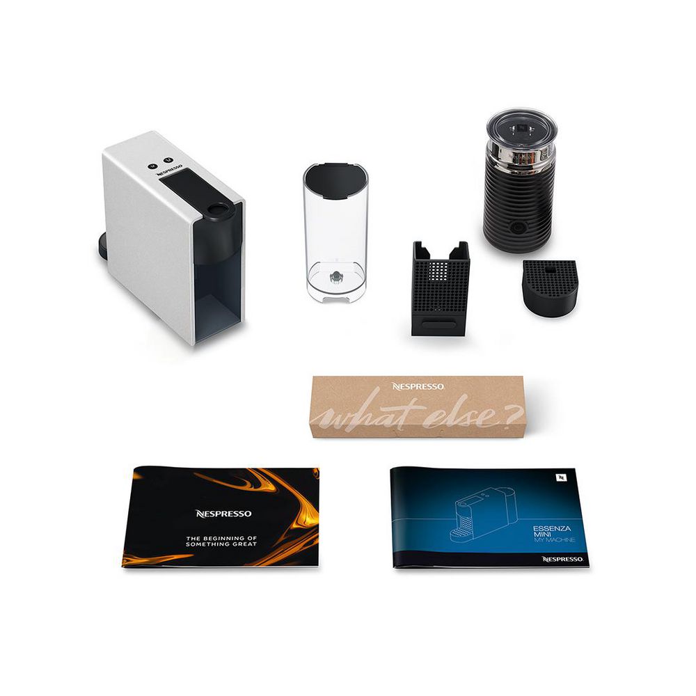 Cafetera NESPRESSO 1 Taza Gris Essenza Mini img #3